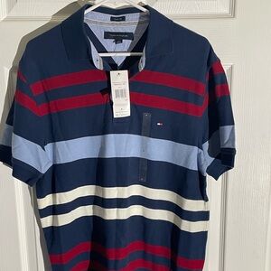 Tommy Hilfiger large custom fit polo shirt